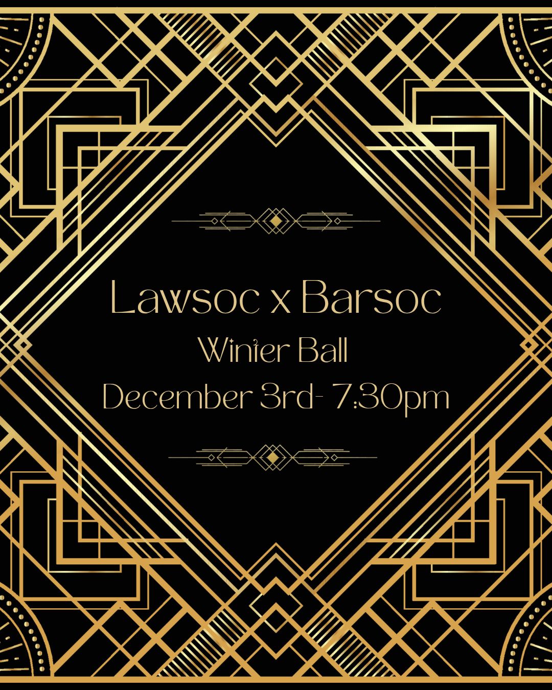LawSoc & BarSoc Winter Ball